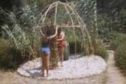 Group assembling hut