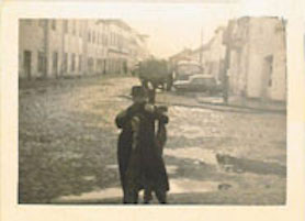 Photo of filming street scene